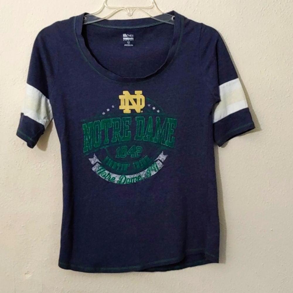Notre Dame Junior's Size 7/8 Tee